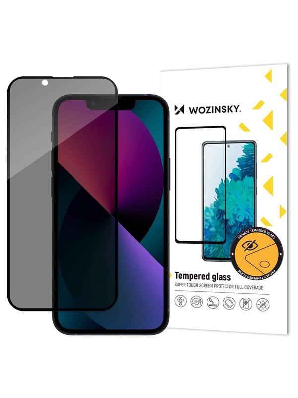 Wozinsky Privacy Glass Panzerglas fr iPhone 17e  16e  14  mehr