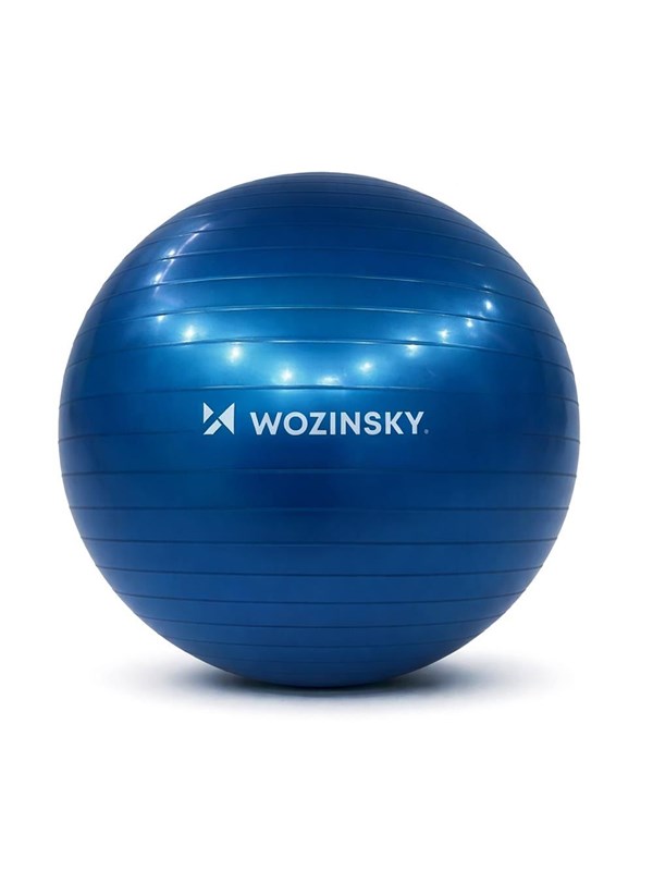 Wozinsky WGB65BL Gymnastikball 65 cm Blau