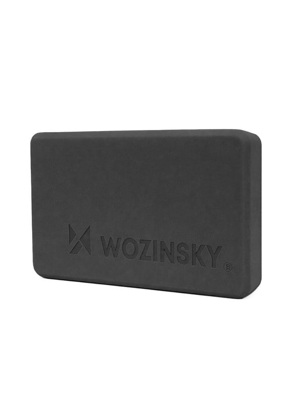 Wozinsky WKDJ-B Yoga-Block für Pilates und Dehnen - schwarz