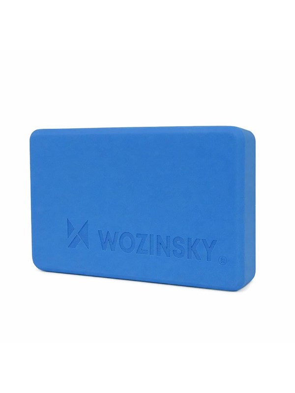 Wozinsky WKDJ-B1 Yoga-Block für Pilates und Dehnübungen - blau