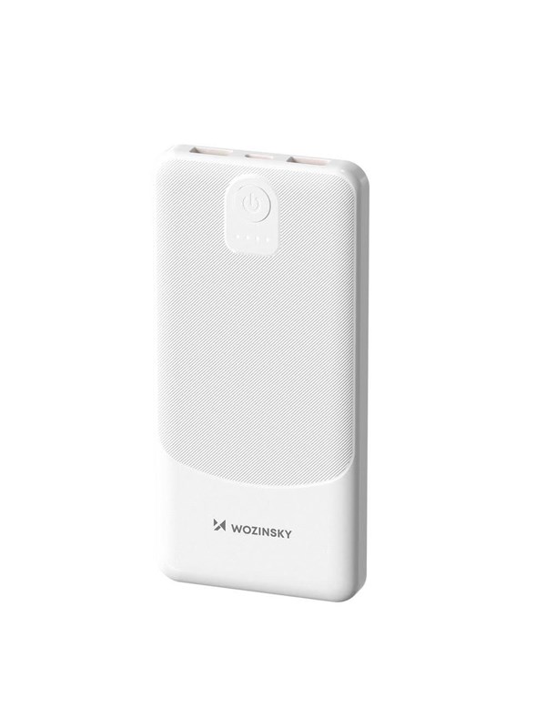 Wozinsky Powerbank  Wpower WPBBK-3 10000 mAh 10W 2x USB-A 2A - wei