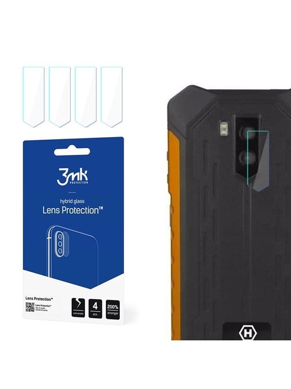Image of 3mk Hybrid Glass for the Lens Protection Camera Lens on MyPhone Hammer Iron 3 LTE