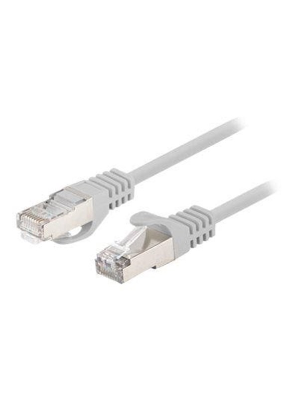 Lanberg patch cable - 1 m - grey RAL 7035 - Grau