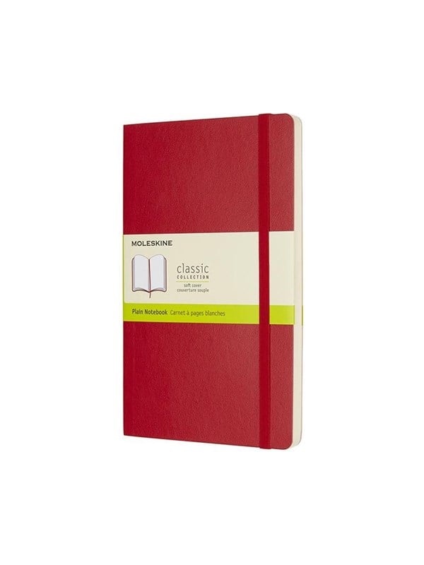 Moleskine Notizbuch Large A5 blanko Softcover scharlachrot