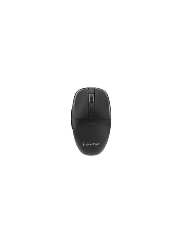 Gembird Dual-mode 6-button wireless mouse - Maus (Schwarz)