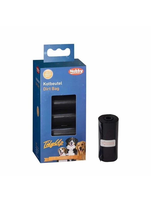 Nobby TidyUp Hundekotbeutel, Großpackung, Blau 20 Rollen