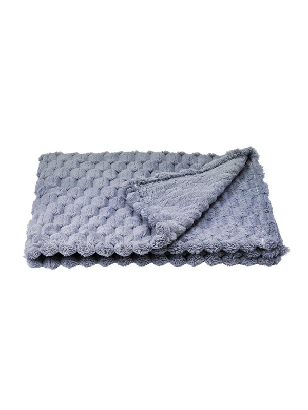 Nobby Plaid DIAMOND Classic 75 x 100 cm Grau
