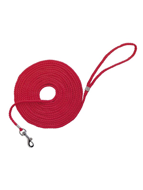 Nobby Runde Schleppleine Rot 15 m