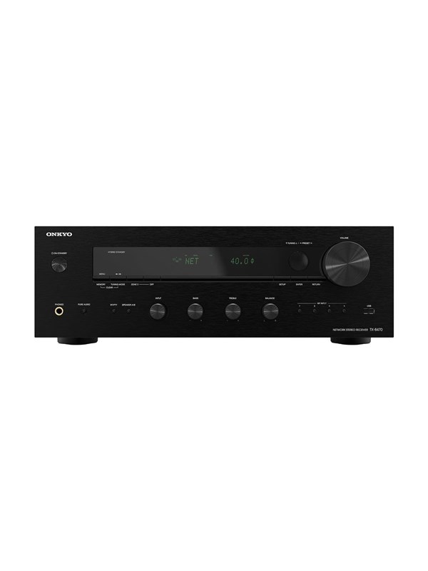 Onkyo TX-8470 - network audio receiver - Netzwerk-Audio-Receiver - Schwarz