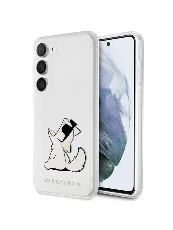 Image of Karl Lagerfeld KLHCS23MCFNRC S23+ S916 transparent hardcase Choupette Fun