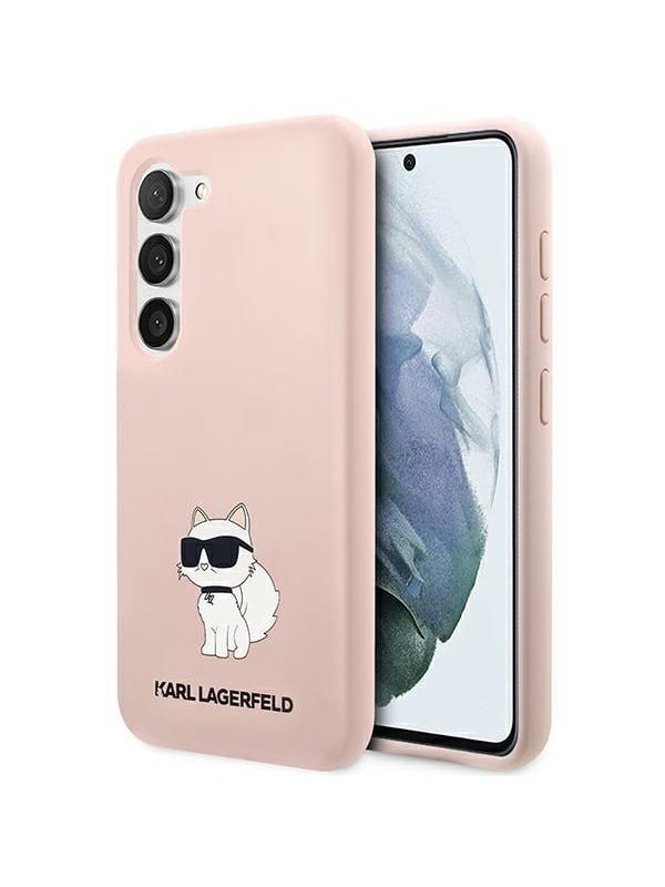 Karl Lagerfeld KLHCS23MSNCHBCP S23+ S916 hardcase pink/pink Silicone Choupette