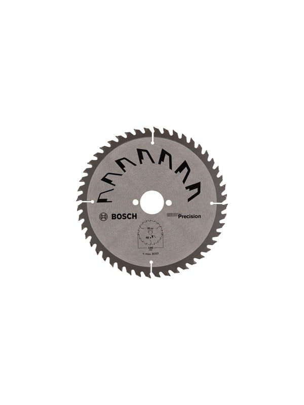 Bosch Accessories Precision 2609256870 Hardmetaal-cirkelzaagblad 190 x 30 mm Aantal tanden: 48 1 stuk(s)