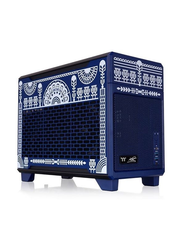 Thermaltake TR100 Koralie Edition Cobalt Blue - Gehuse - Minitower - Blau