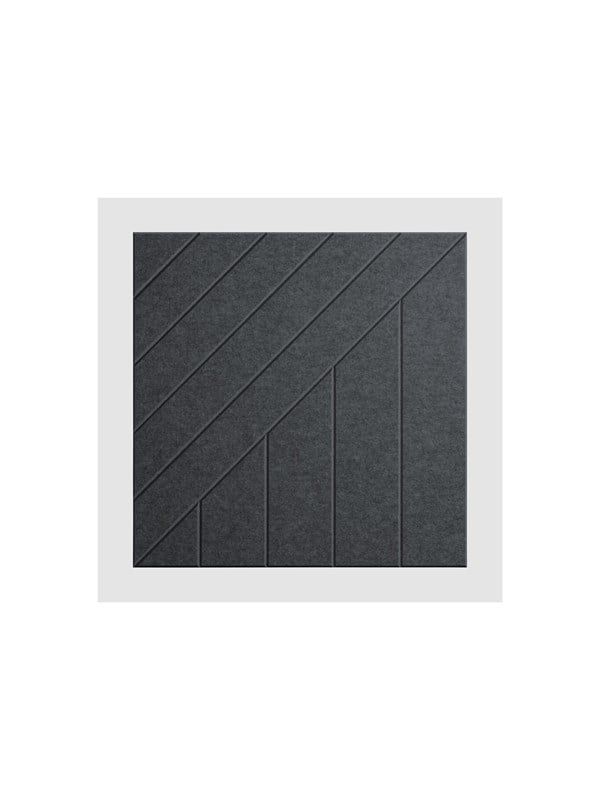 Middle Atlantic TruTile - acoustic wall panel - square - 60.33 x 60.33 cm - classic white