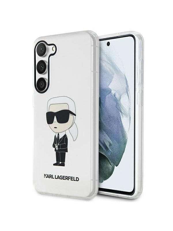 Image of Karl Lagerfeld KLHCS23MHNIKTCT S23+ S916 transparent hardcase Ikonik