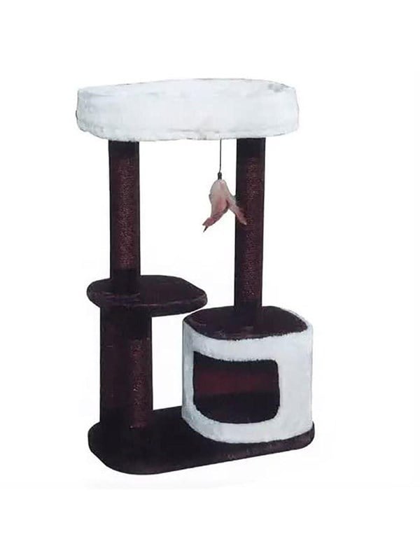 NAYECO Cat Scratcher DORET 50 x 40 x 90 cm CHOCOLATE Crea