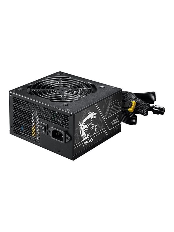 MSI MAG A650BN PCIE5 II - power supply - 650 watt Netzteile - 650 Watt - 120 mm - ATX - 80 Plus Bronze zertifiziert