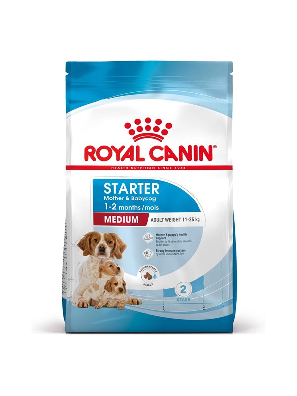 15kg Royal Canin Medium Starter Mother & Babydog Hundefutter trocken