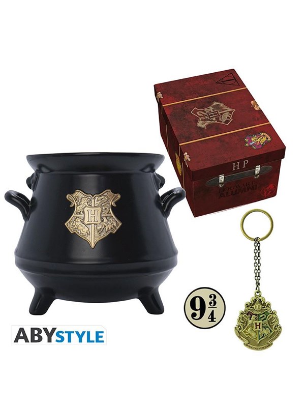 ABYstyle - Harry Potter - Premium Box with 3D mug  3D Keychain  Pin - Geschenkset