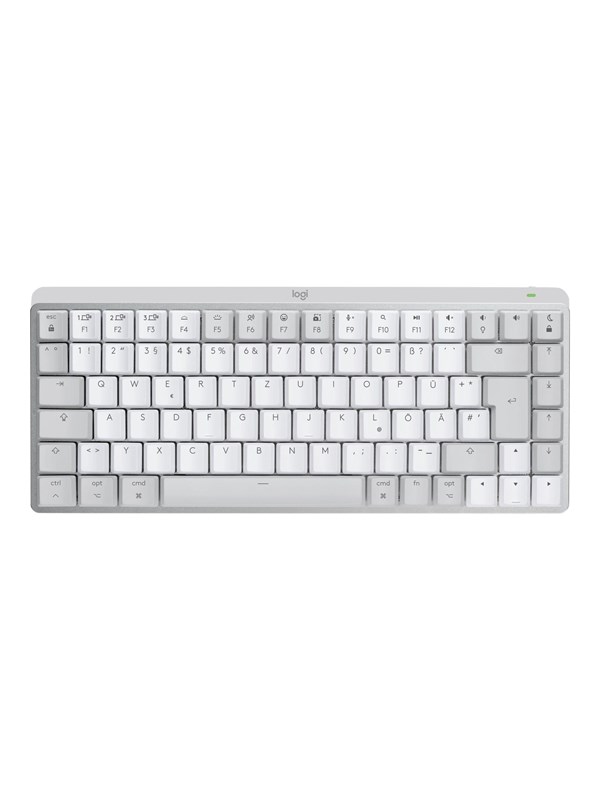 MX Mechanical Mini for Mac - Minimalist Wireless Illuminated Performance Keyboard Pale Grey - CH - Tastaturen - Schweiz - Grau
