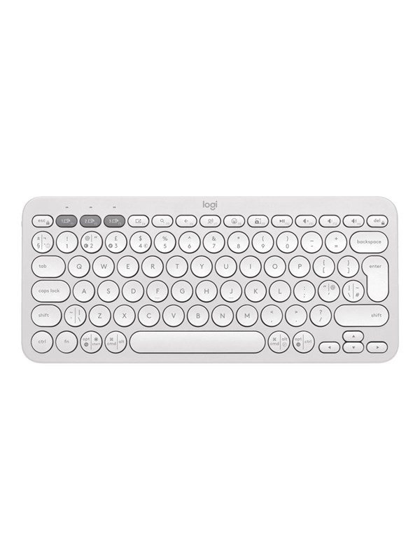 Logitech Pebble Keys 2 K380s - Tastatur - Englisch UK - Weiss