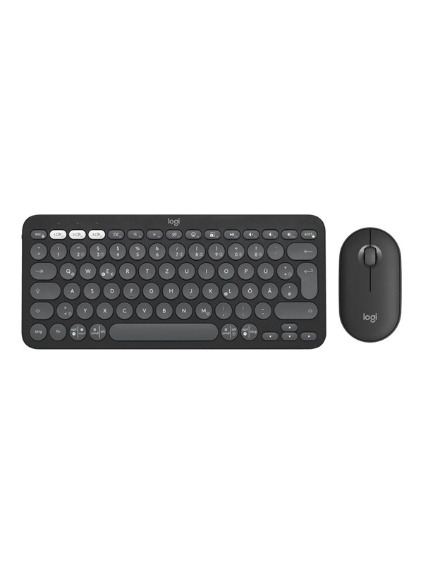 Logitech Pebble 2 Combo - Tastatur & Maus Set - Universal - Pink