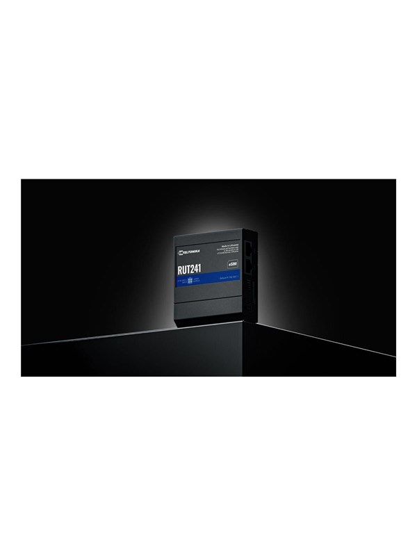 Teltonika RUT241 - wireless router - WWAN - Wi-Fi - 2G 3G 4G - Wireless router N Standard - 80211n