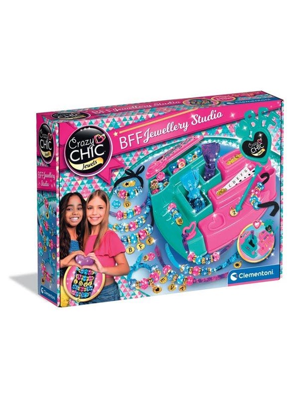 Schmuckherstellungsset Clementoni 18199 Crazy Chic BFF Multicolor für Kinder ab 7