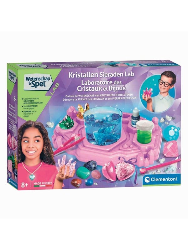 Clementoni Science  Games Crystal Jewelry Lab