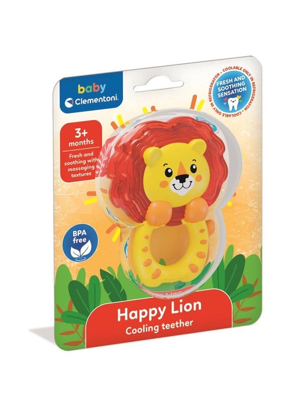 Clementoni Baby Cooling Teething Ring Lion