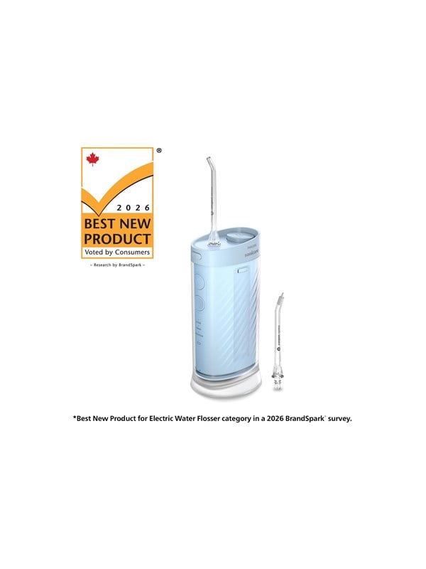 Philips Elektrische Zahnbürste Sonicare Compact Flosser 1000 HX3333 - oral irrigator - blue