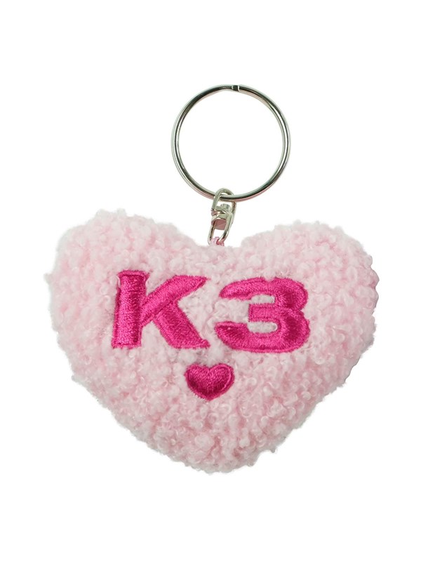 Studio 100 K3 Keychain Plush Heart