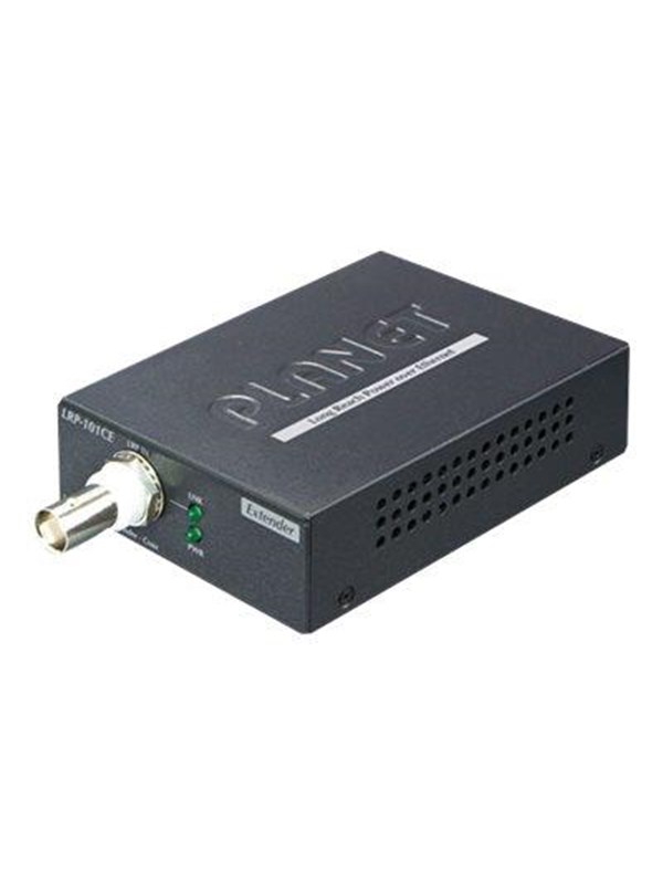 PLANET 1-Port 10/100TX PoE PSE + 1-Port Coax Long Reach PoE