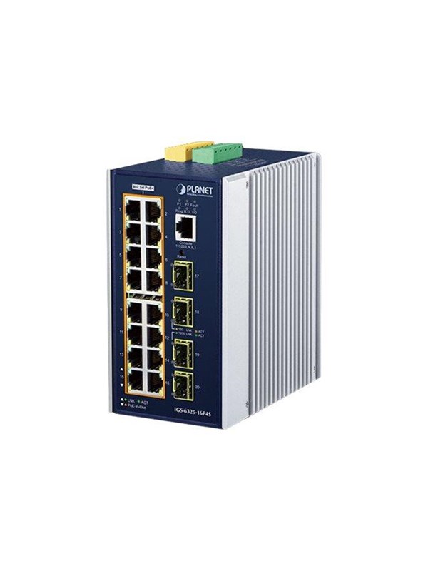 PLANET IGS-6325-16P4S - switch - 20 ports - Managed