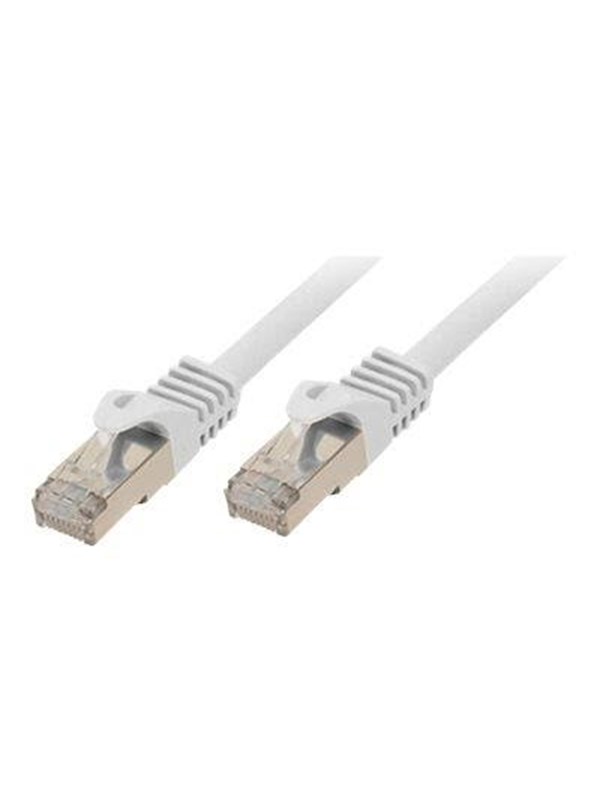 SCONN Shiverpeaks BASIC-S patch cable - 3 m - white - Wei