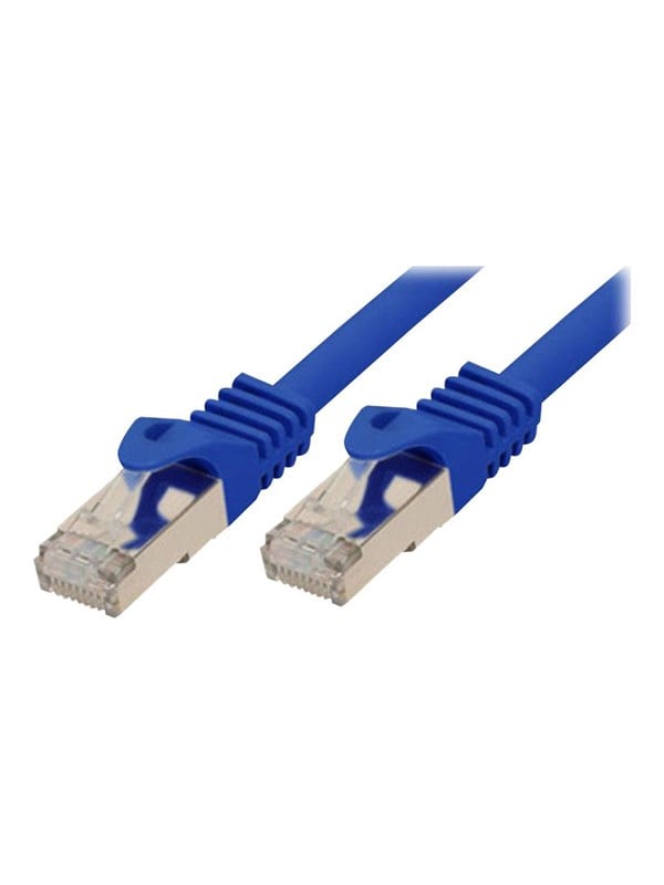 SCONN Shiverpeaks BASIC-S patch cable - 5 m - blue - Blau