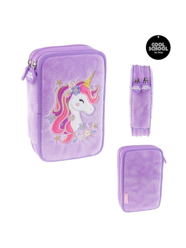 Tinka federmppchen doppelt einhorn lila tinka