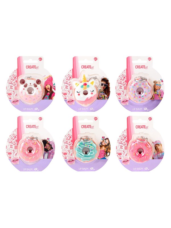 Canenco Create it Donut Lip Balm Keychain