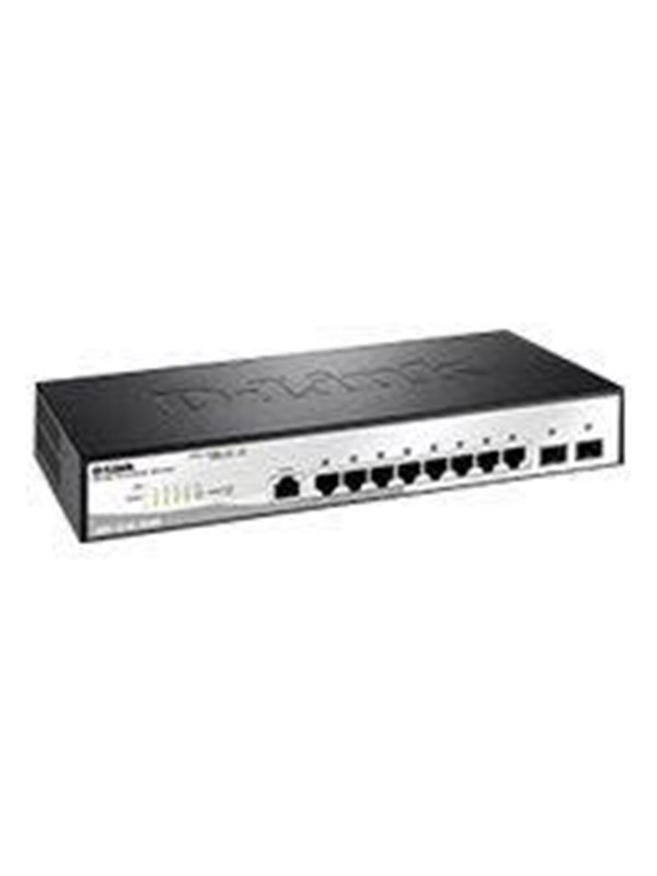 Switch D-Link DGS-1210-10/ME 8 Ports Gigabit + 2 SFP Rack 1U