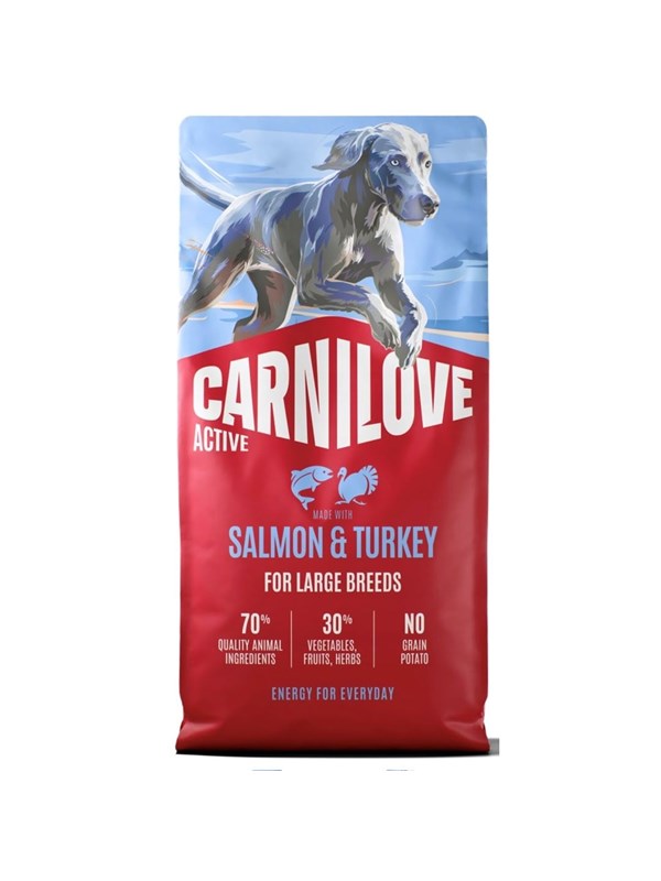 Carnilove Active Dog Adult Large Salmon&turkey - dry dog food - 12kg