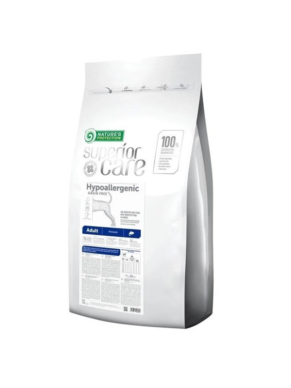 Natures Protection Superior Care Hypoallergenic Lachs - Trockenfutter fr Hunde - 10kg