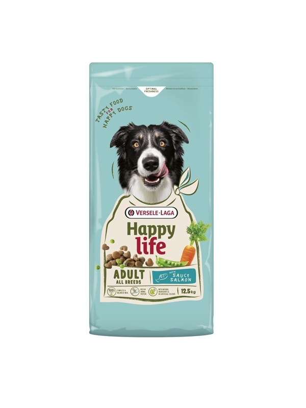 VERSELE-LAGA Happy life Salmon - Trockenfutter fr Hunde - 125kg