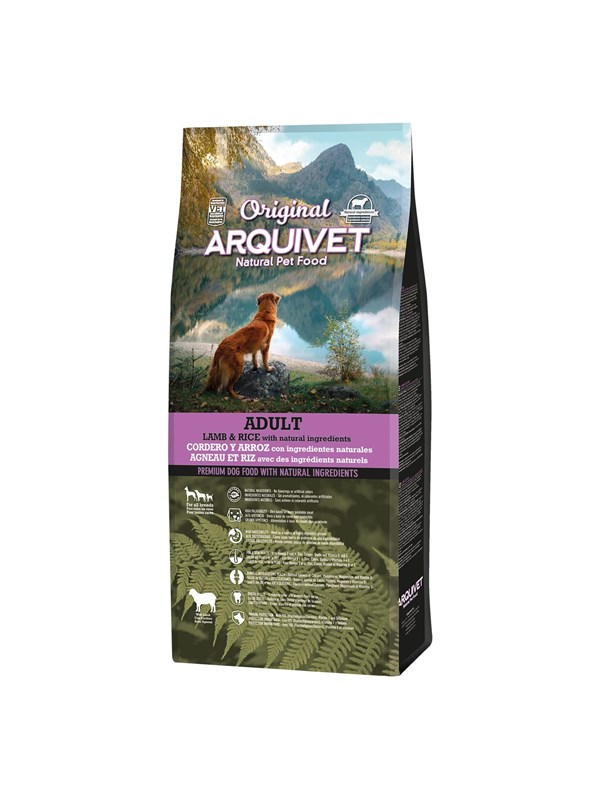 ARQUIVET Original Adult Lamb with rice - dry dog food - 12kg
