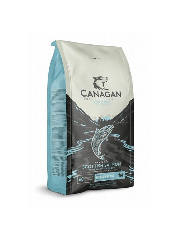 Canagan Schottischer Lachs  kleine Rassen  Trockenfutter fr Hunde  2kg