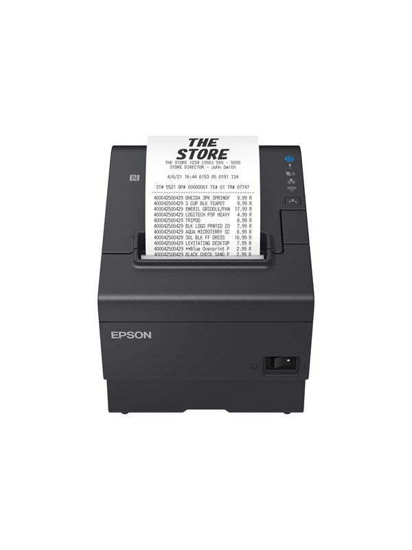 EPSON Etikettendrucker TM-T88VII (132) Powered USB Black PS