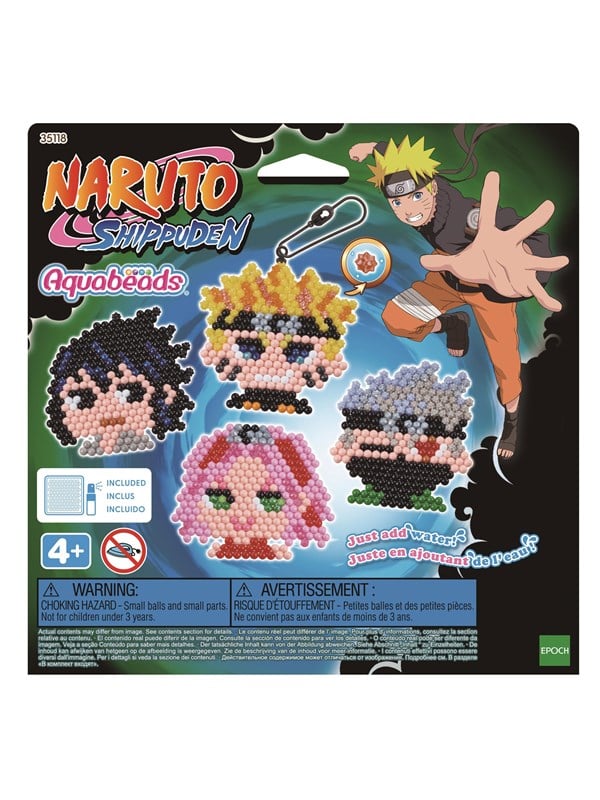Image of Aquabeads Naruto Keychain Craft Set