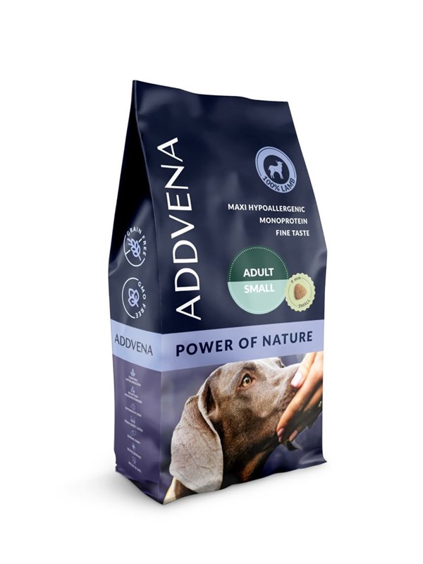 ADDVENA Power of Nature Adult Small Lamm - Trockenfutter fr Hunde - 10kg