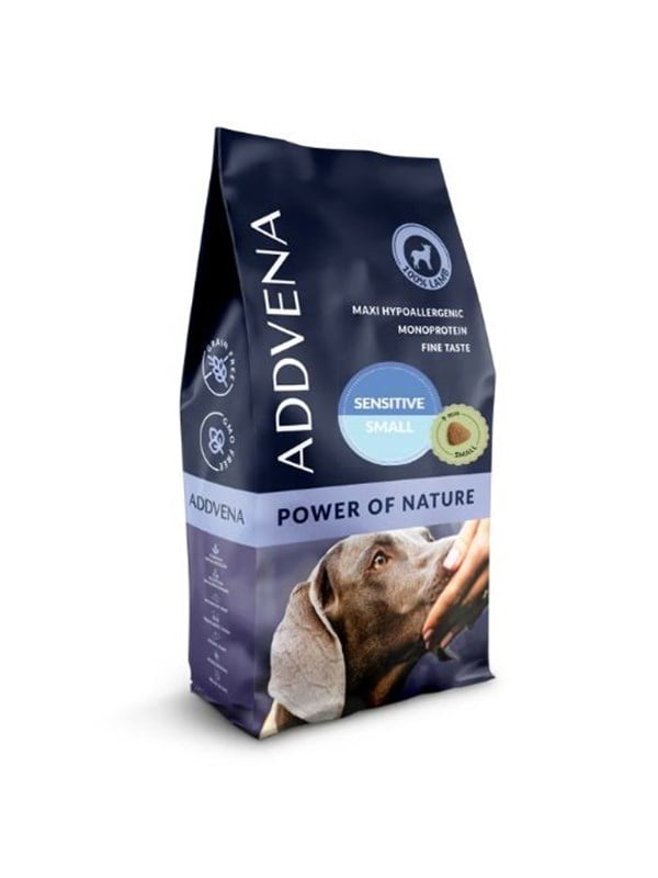 ADDVENA Power of Nature Adult Sensitive Small Lamm - Trockenfutter fr Hunde - 10kg