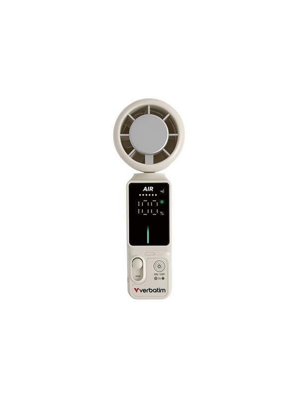 Mini-Handventilator Verbatim 32348 10W 11000 U/min Akku 7h tragbar wiederaufladbar