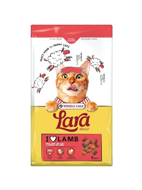 VERSELE-LAGA Lara Adult Lamb - Trockenfutter fr Katzen - 7kg